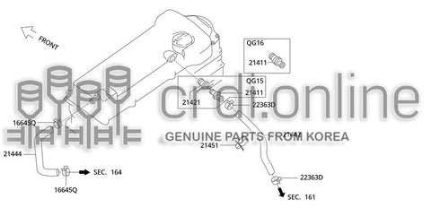 VALVE ASSY-CONTROLBLOWBY 21411-43900 2141143900 21411 43900