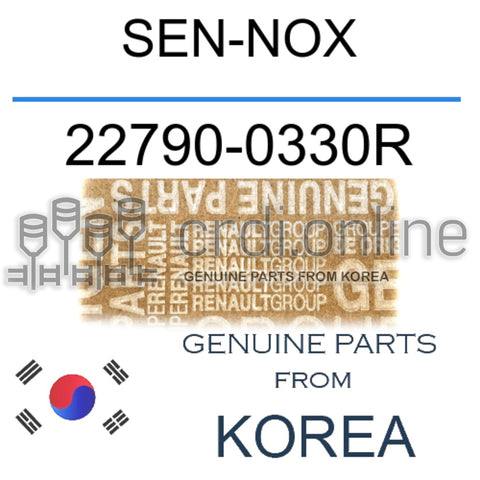 SEN-NOX [ORIGINAL] 22790-0330R 227900330R 22790 0330R