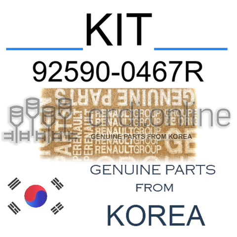 KIT [ORIGINAL] 92590-0467R 925900467R 92590 0467R
