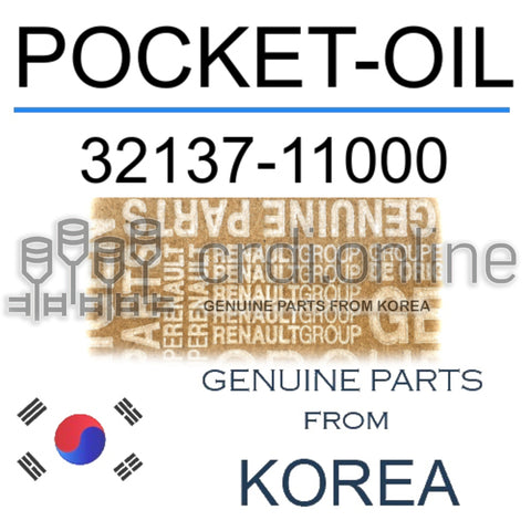POCKET-OIL [ORIGINAL] 32137-11000 3213711000 32137 11000