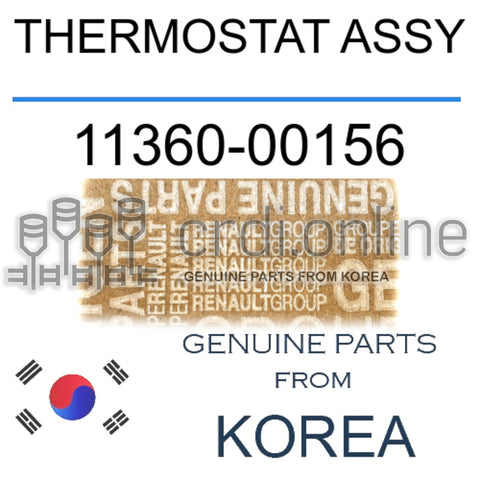 THERMOSTAT ASSY [ORIGINAL] 11360-00156 1136000156 11360 00156