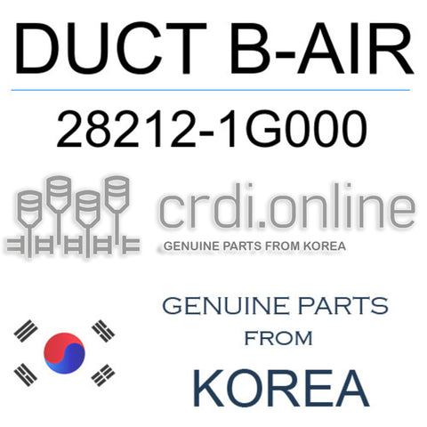 DUCT B-AIR 28212-1G000 282121G000 28212 1G000