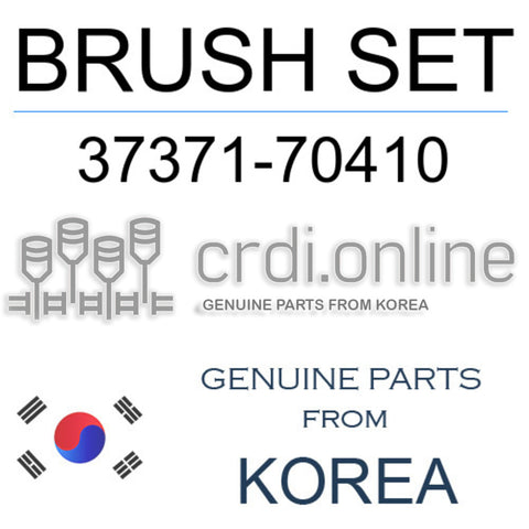 BRUSH SET [ORIGINAL] 37371-70410 3737170410 37371 70410