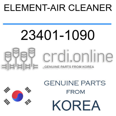ELEMENT-AIR CLEANER [ORIGINAL] 23401-1090 234011090 23401 1090