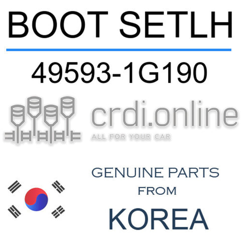 BOOT SETLH 49593-1G190 495931G190 49593 1G190