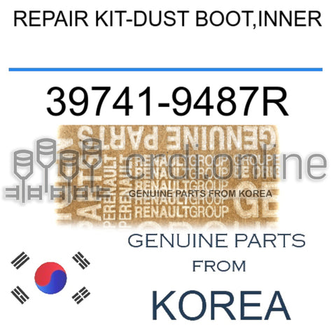 REPAIR KIT-DUST BOOT,INNER [ORIGINAL] 39741-9487R 397419487R 39741 9487R