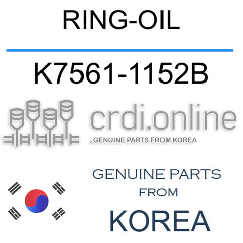 RING-OIL K7561-1152B K75611152B K7561 1152B