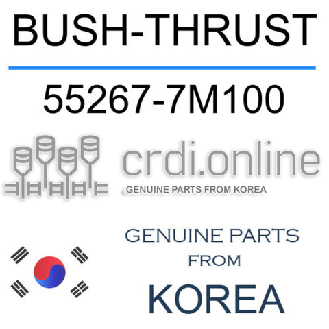 BUSH-THRUST [ORIGINAL] 55267-7M100 552677M100 55267 7M100