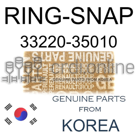 RING-SNAP [ORIGINAL] 33220-35010 3322035010 33220 35010