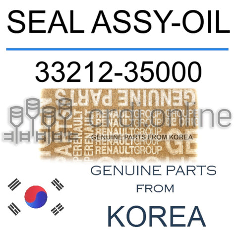 SEAL ASSY-OIL [ORIGINAL] 33212-35000 3321235000 33212 35000