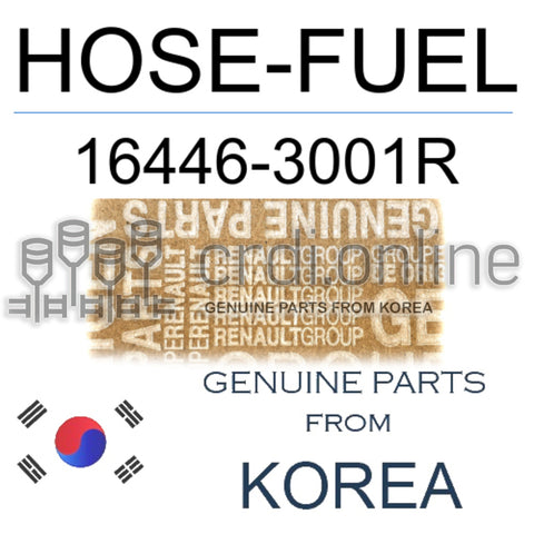 HOSE-FUEL [ORIGINAL] 16446-3001R 164463001R 16446 3001R