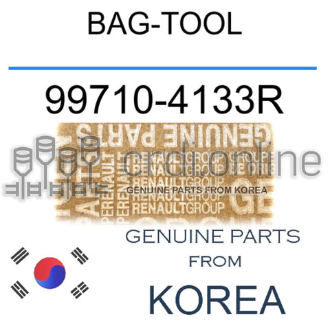BAG-TOOL [ORIGINAL] 99710-4133R 997104133R 99710 4133R