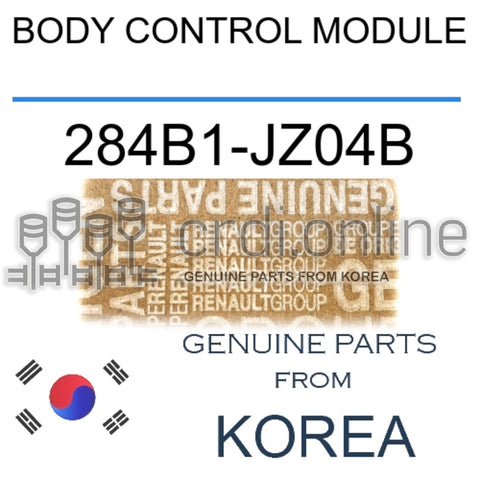 BODY CONTROL MODULE [ORIGINAL] 284B1-JZ04B 284B1JZ04B 284B1 JZ04B