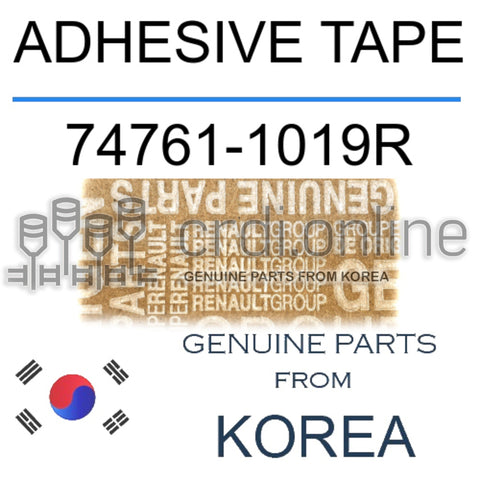 ADHESIVE TAPE [ORIGINAL] 74761-1019R 747611019R 74761 1019R