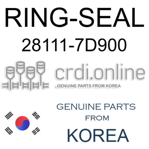 RING-SEAL [ORIGINAL] 28111-7D900 281117D900 28111 7D900