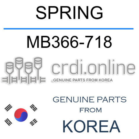 SPRING MB366-718 MB366718 MB366 718