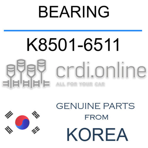 BEARING K8501-6511 K85016511 K8501 6511