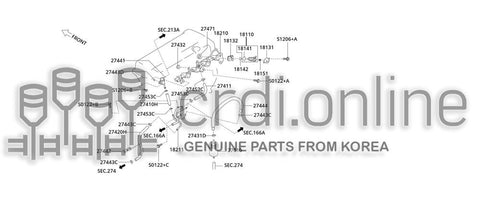 CAP-FUEL INJECTOR [ORIGINAL] 18131-12900 1813112900 18131 12900