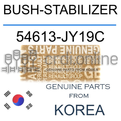 BUSH-STABILIZER [ORIGINAL] 54613-JY19C 54613JY19C 54613 JY19C