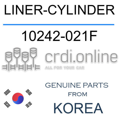LINER-CYLINDER [ORIGINAL] 10242-021F 10242021F 10242 021F