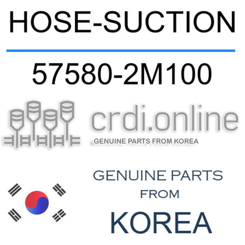 HOSE-SUCTION [ORIGINAL] 57580-2M100 575802M100 57580 2M100