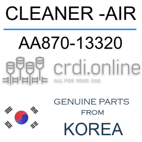 CLEANER -AIR [ORIGINAL] AA870-13320 AA87013320 AA870 13320