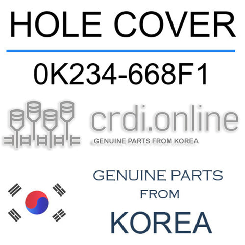 HOLE COVER [ORIGINAL] 0K234-668F1 0K234668F1 0K234 668F1