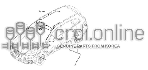 HARNESS-ROOF 24160-9690R 241609690R 24160 9690R