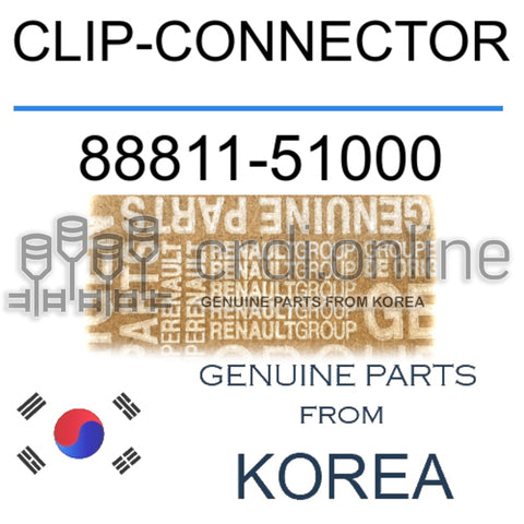 CLIP-CONNECTOR [ORIGINAL] 88811-51000 8881151000 88811 51000
