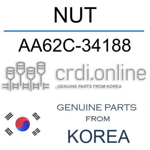 NUT [ORIGINAL] AA62C-34188 AA62C34188 AA62C 34188