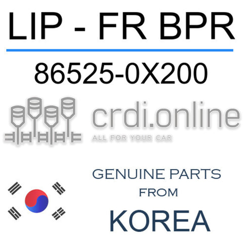 LIP - FR BPR [ORIGINAL] 86525-0X200 865250X200 86525 0X200