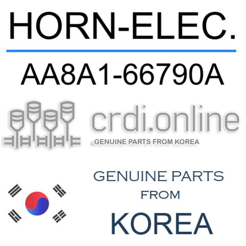 HORN-ELEC. AA8A1-66790A AA8A166790A AA8A1 66790A
