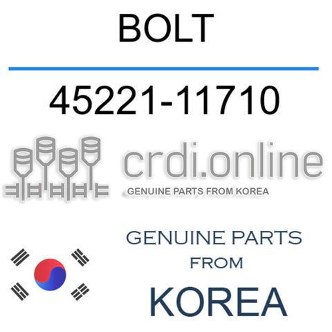 BOLT 45221-11710 4522111710 45221 11710