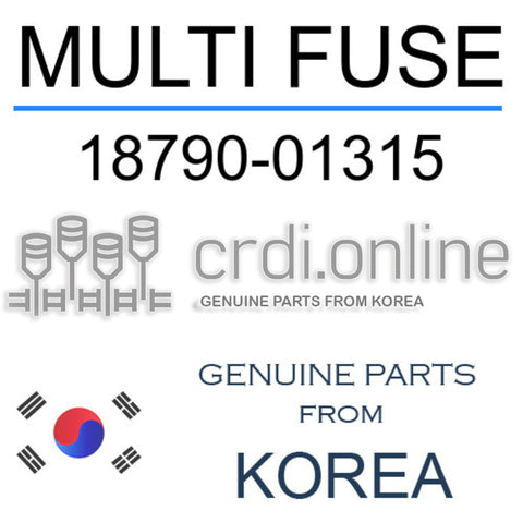 MULTI FUSE [ORIGINAL] 18790-01315 1879001315 18790 01315