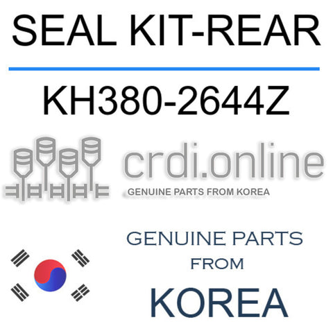 [ORIGINAL] SEAL KIT-REAR KH380-2644Z KH3802644Z KH380 2644Z