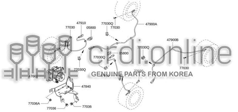 BRACKET-SUPPORT [ORIGINAL] 82009-27914 8200927914 82009 27914