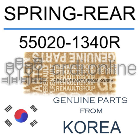 SPRING-REAR [ORIGINAL] 55020-1340R 550201340R 55020 1340R