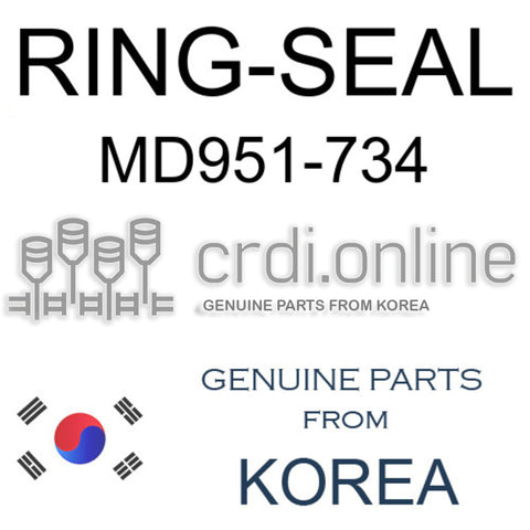 RING-SEAL [ORIGINAL] MD951-734 MD951734 MD951 734