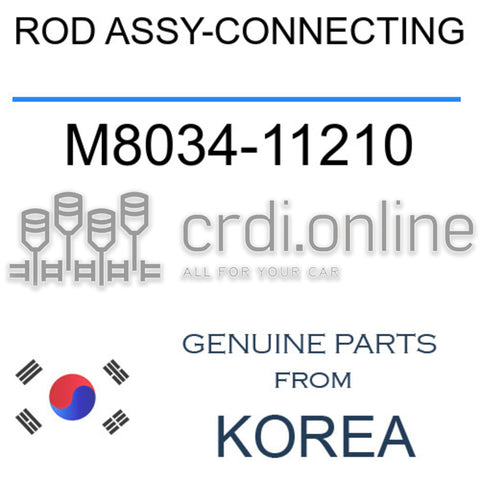 ROD ASSY-CONNECTING [ORIGINAL] M8034-11210 M803411210 M8034 11210