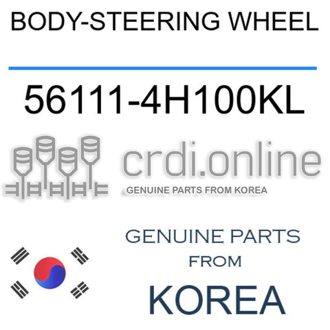 BODY-STEERING WHEEL 56111-4H100KL 561114H100KL 56111 4H100KL