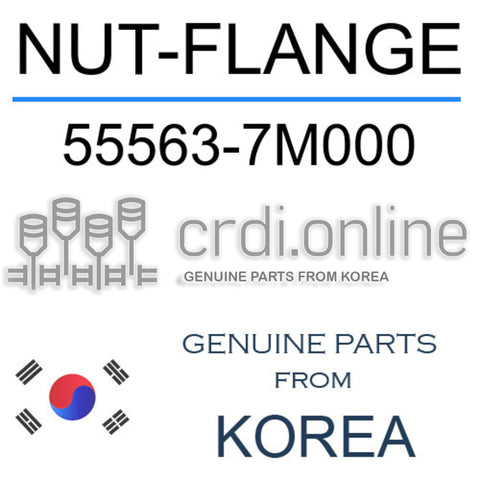 NUT-FLANGE [ORIGINAL] 55563-7M000 555637M000 55563 7M000