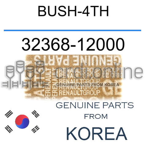 BUSH-4TH [ORIGINAL] 32368-12000 3236812000 32368 12000