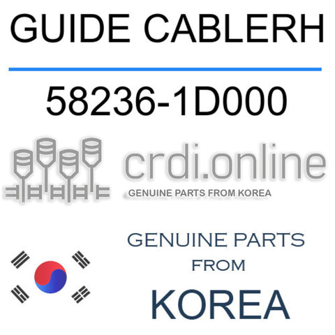 GUIDE CABLERH [ORIGINAL] 58236-1D000 582361D000 58236 1D000