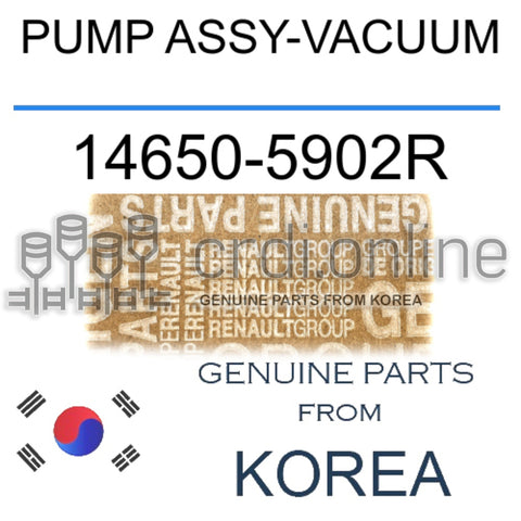 PUMP ASSY-VACUUM [ORIGINAL] 14650-5902R 146505902R 14650 5902R