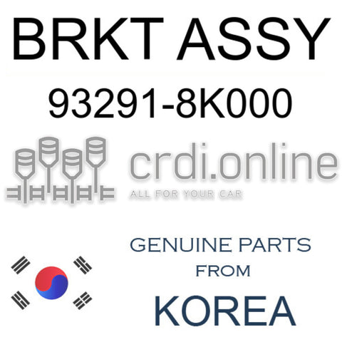 BRKT ASSY [ORIGINAL] 93291-8K000 932918K000 93291 8K000