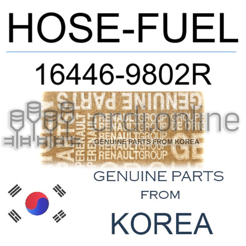 HOSE-FUEL [ORIGINAL] 16446-9802R 164469802R 16446 9802R