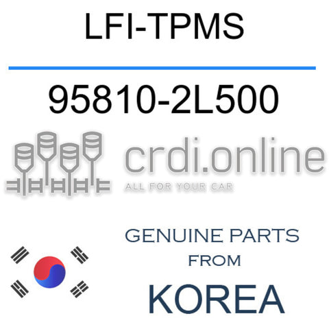 LFI-TPMS [ORIGINAL] 95810-2L500 958102L500 95810 2L500