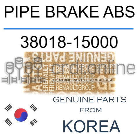 PIPE BRAKE ABS [ORIGINAL] 38018-15000 3801815000 38018 15000
