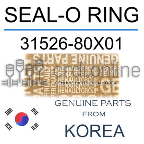 SEAL-O RING [ORIGINAL] 31526-80X01 3152680X01 31526 80X01