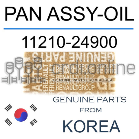 PAN ASSY-OIL [ORIGINAL] 11210-24900 1121024900 11210 24900
